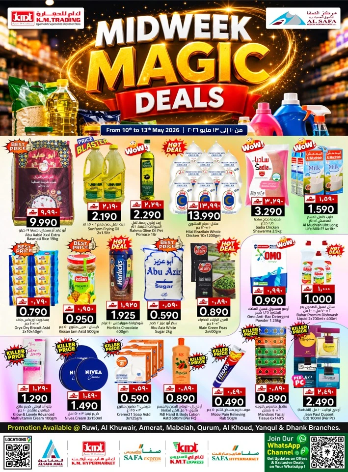 KM Trading Midweek Magic Deals