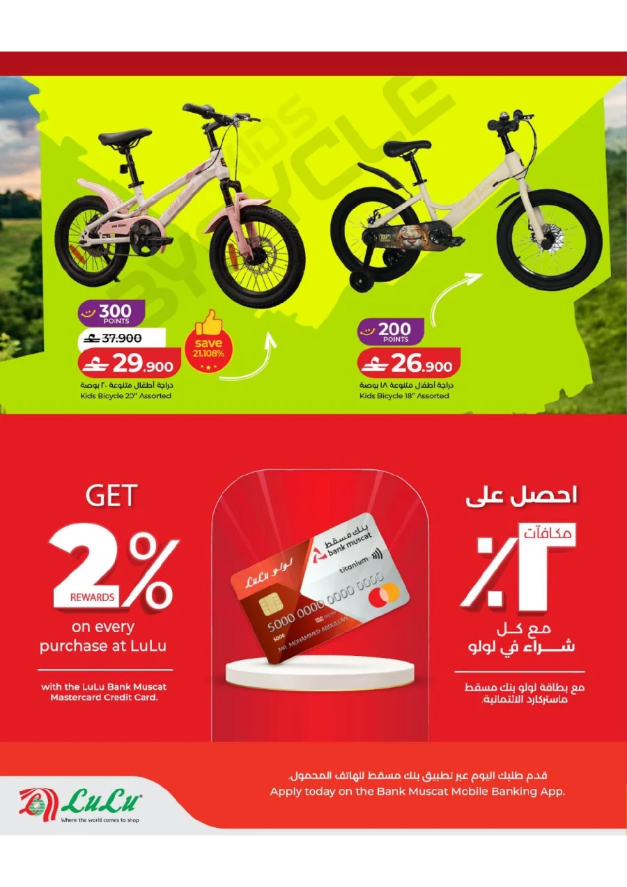 Lulu Great Bicycle Offer