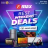 Emax Weekend Deal 16-18 June