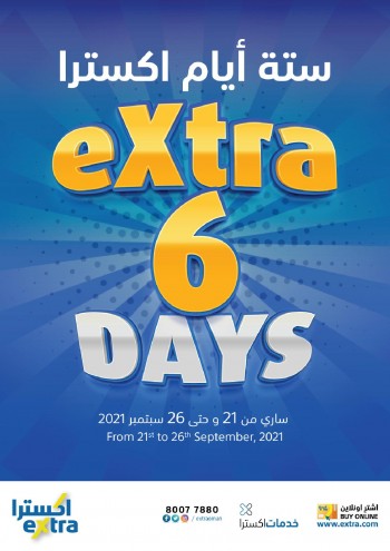 Extra Stores 6 Days Offers
