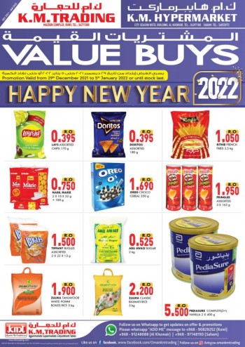 New Year Value Buys Offers