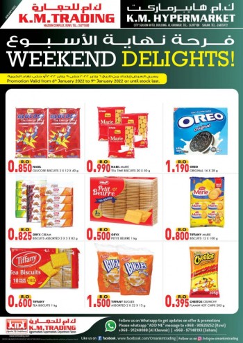 Weekend Delights 6-9 January 2022