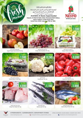 Nesto Fresh Market 17-19 January 2022