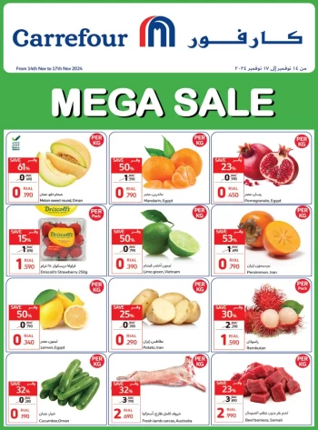 Mega Sale 14-17 November 2024