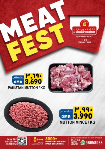 Al Karama Meat Fest Deal
