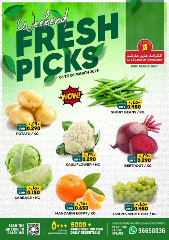 Weekend Fresh Picks Promotion