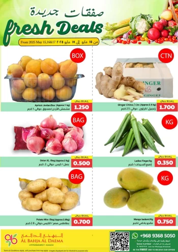 Fresh Deals 15-17 May 2025