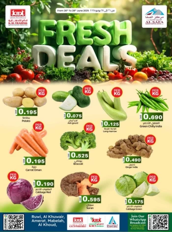Fresh Deal 26-28 June 2025