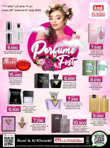 KM Trading Perfume Fest