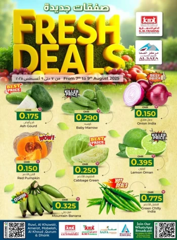 Fresh Deals 7-9 August 2025