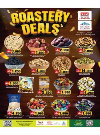 Roastery Deals 1-4 January 2026