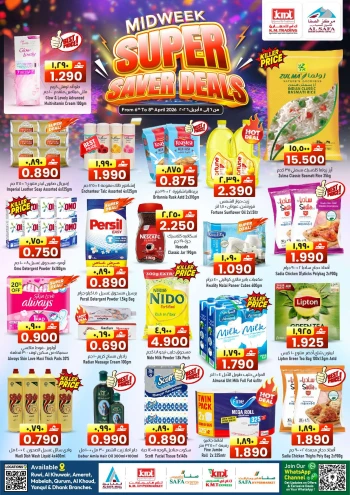 KM Midweek Super Saver Deals