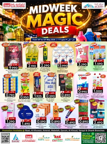 KM Trading Midweek Magic Deals