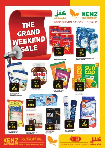 Kenz The Grand Weekend Sale Offer
