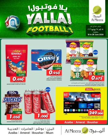 Al Meera Yalla Football Offer
